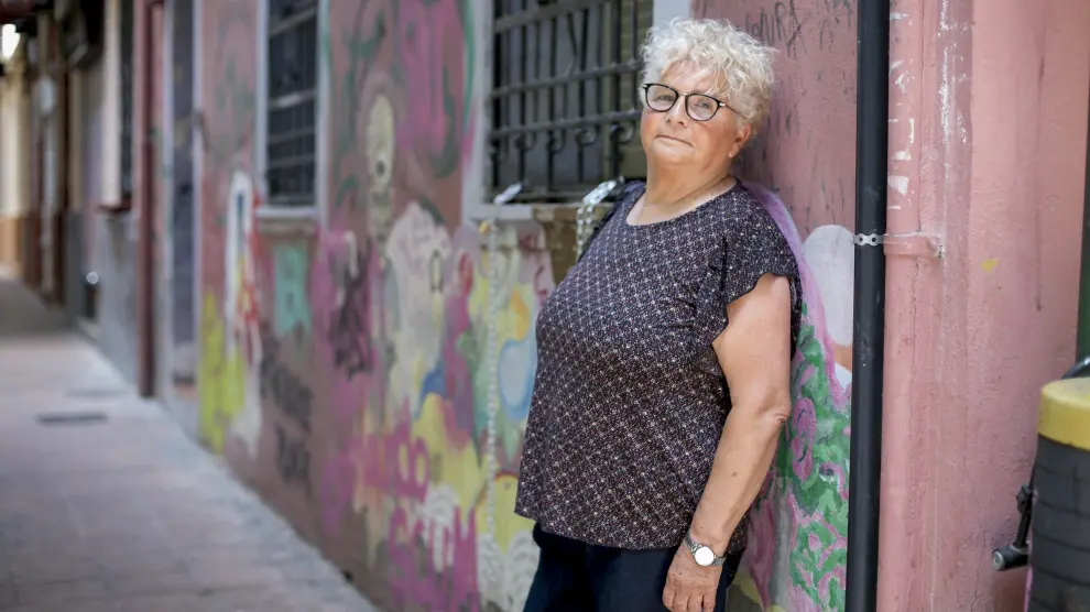 Conchi Arnal fundó la primera asociación de lesbianas en Aragón y es activista por los derechos de la mujer y del colectivo desde hace 40 años.