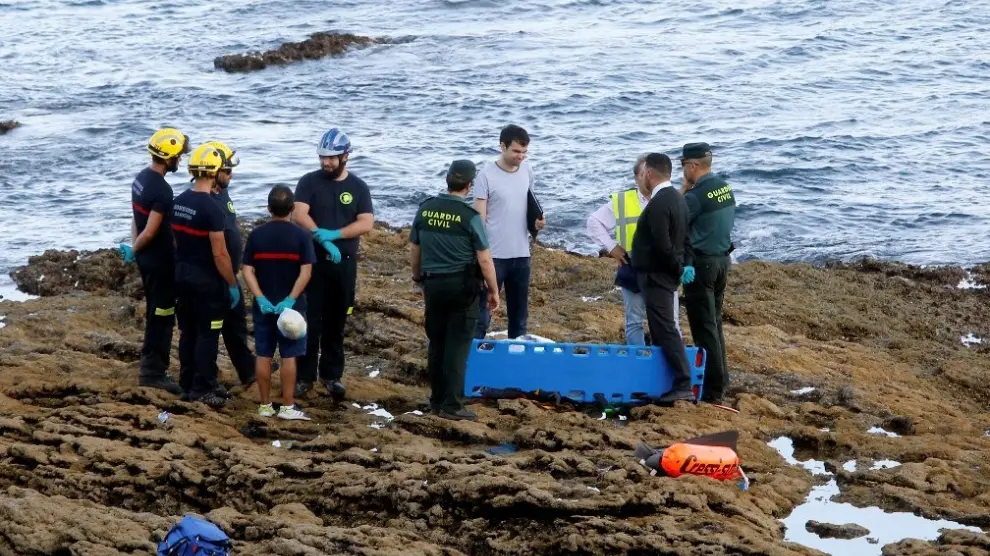 Fallece un buceador tras ser arrollado por una embarcación en Sanxenxo (Pontevedra).