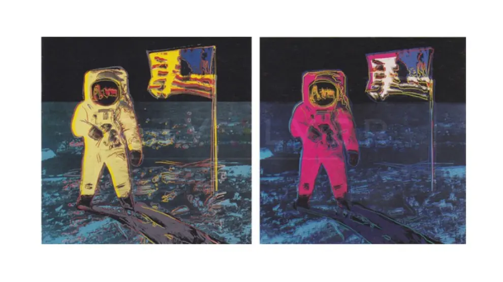 Moonwalk, Andy Warhol, 1987.