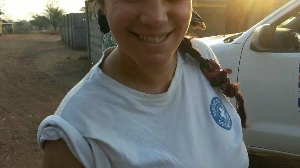 Hydra González, una de las españolas que se encuentra en la RDC.