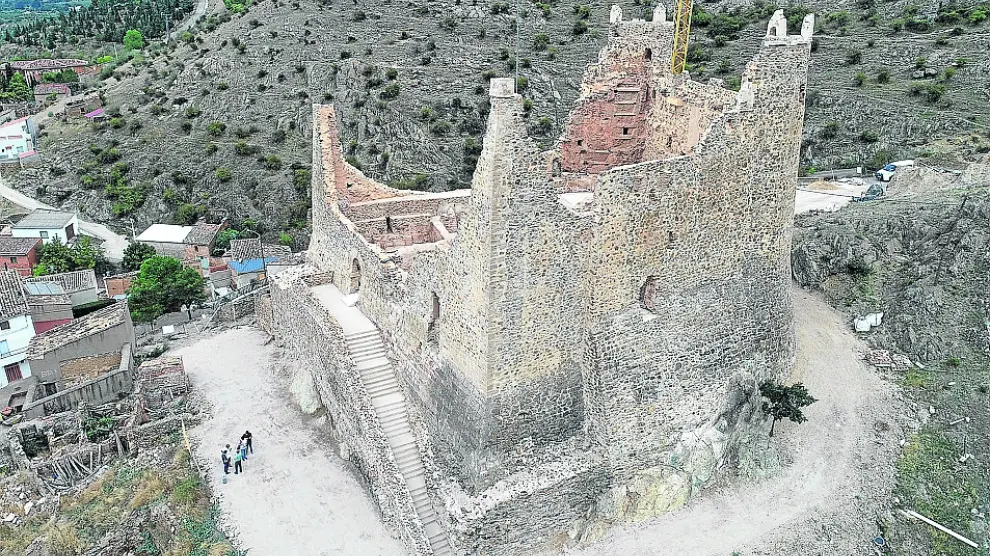 La restauración ha buscado consolidar los elementos del castillo.