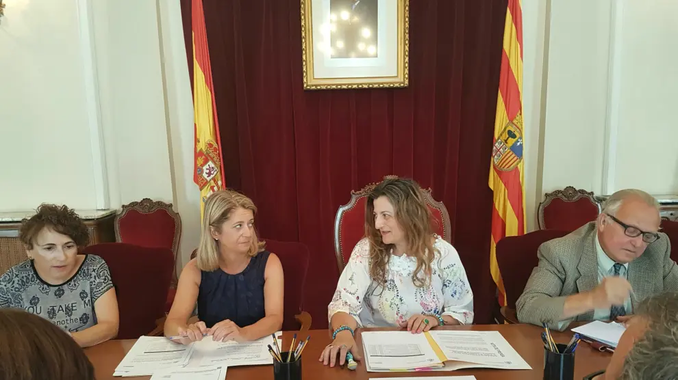 Reunión del Plan Especial de Empleo en la provincia de Huesca.