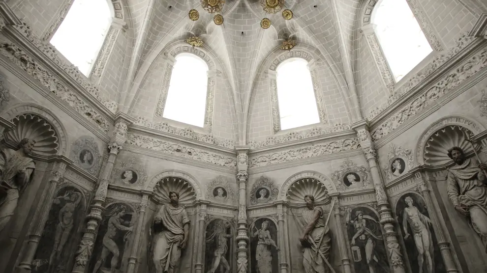 El cimborrio de la catedral de Tarazona.