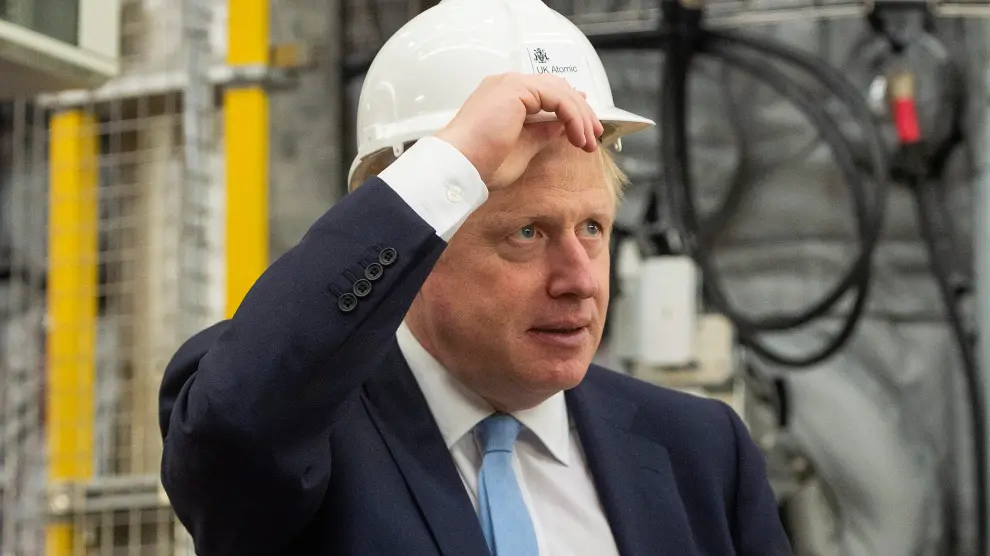 El primer ministro británico Boris Johnson