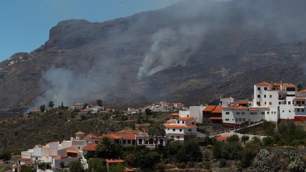 Incendio en Gran Canaria.