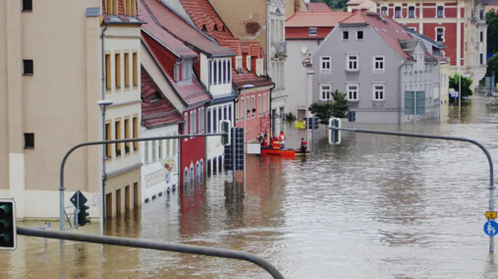 La magnitud de las inundaciones varía en función de la región europea