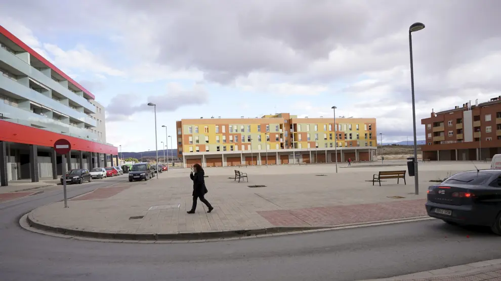 Urbanizacion Poligono sur en Teruel. Foto Antonio Garcia/bykofoto. 15/03/18 [[[FOTOGRAFOS]]]