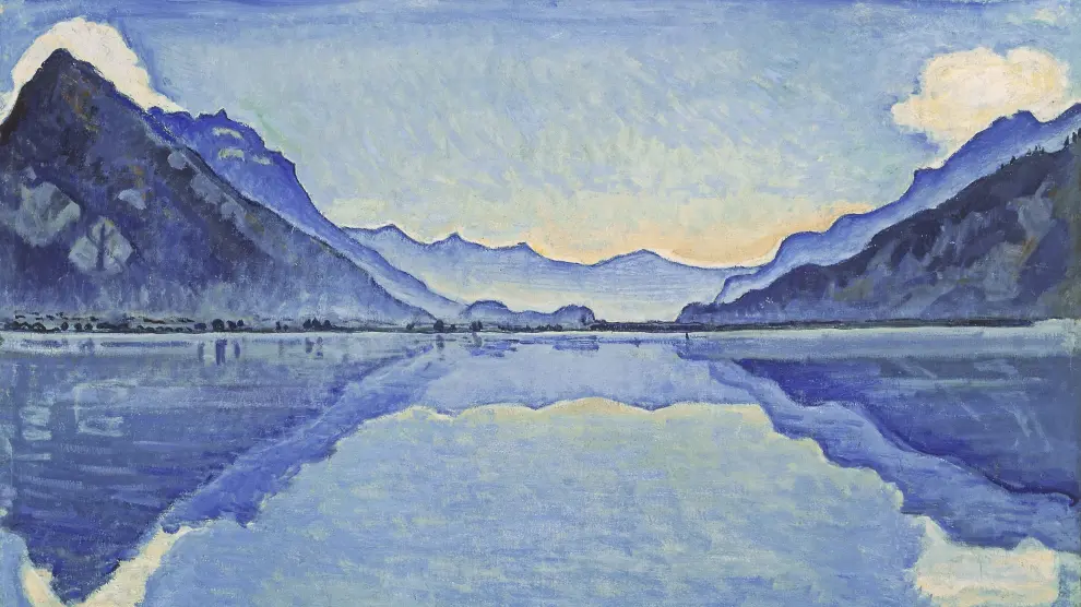 Obra de Ferdinand Hodler incluida en la exposición 'Azul. El color del modernismo'.