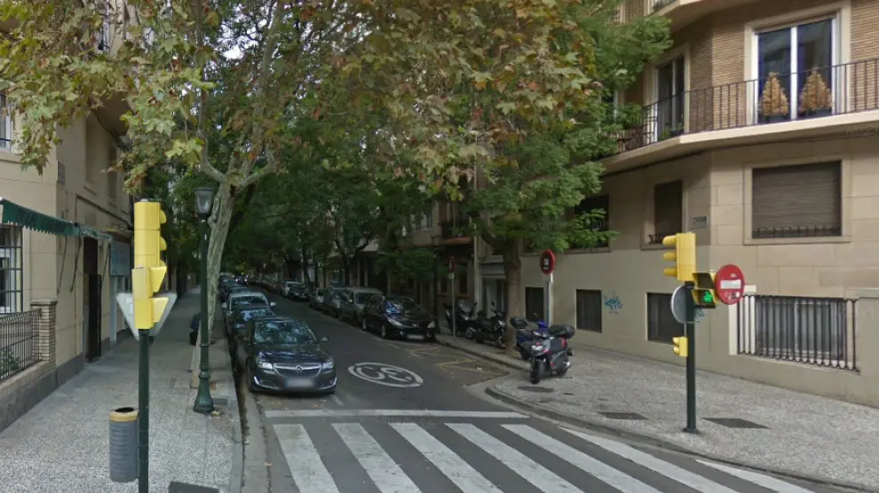 El suceso ocurrió en la calle de Moncasi, en Zaragoza