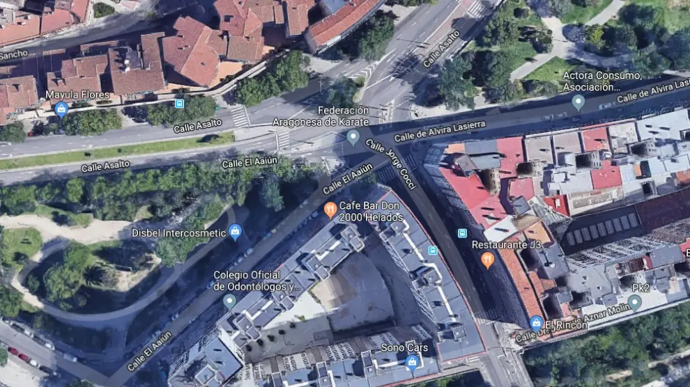 El accidente ha tenido lugar en las calles Jorge Cocci y Asalto.