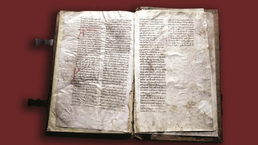 Documento que incluye la narración más antigua conservada de la Venida de la Virgen.