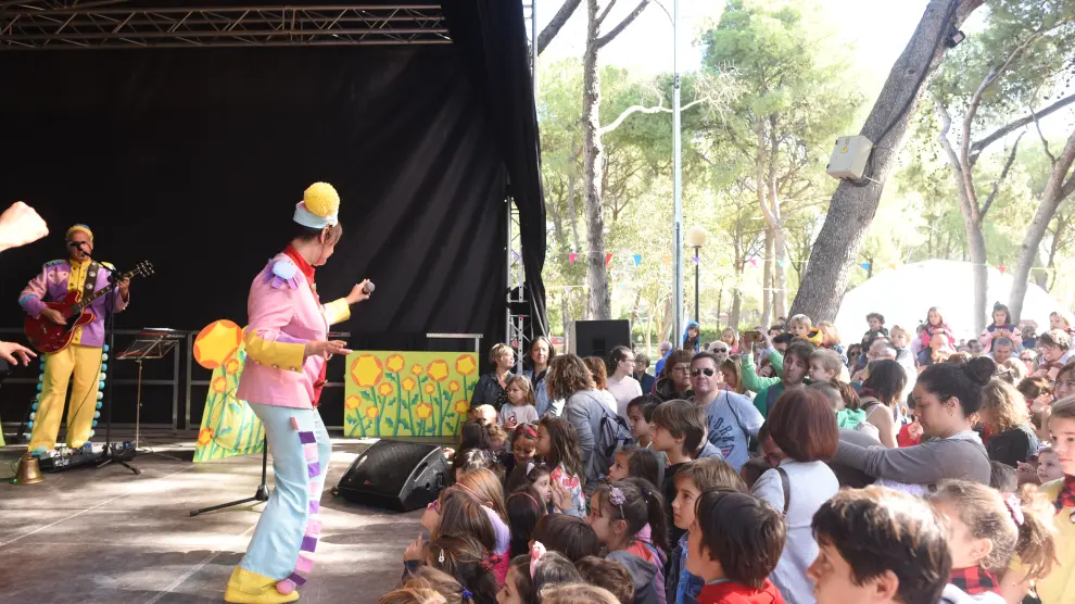 Parque de las marionetas en las Fiestas del Pilar