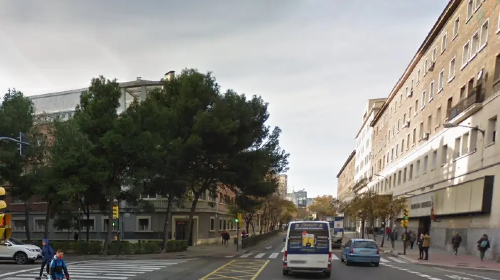 El atropello se produjo en la avenida de Valencia a la altura de la calle Bretón