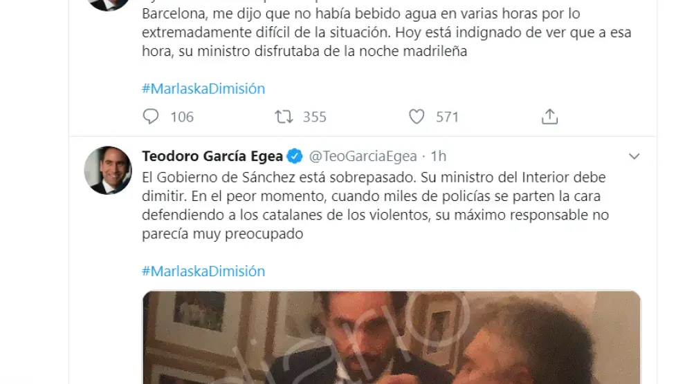 Tuits de Teodoro García Egea