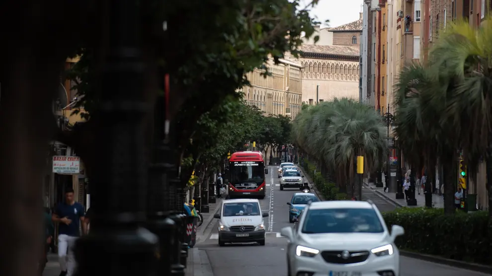 La calle de Conde de Aranda sumará 644 metros más de carril bus.