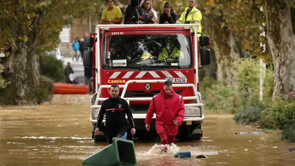 Inundaciones en Béziers