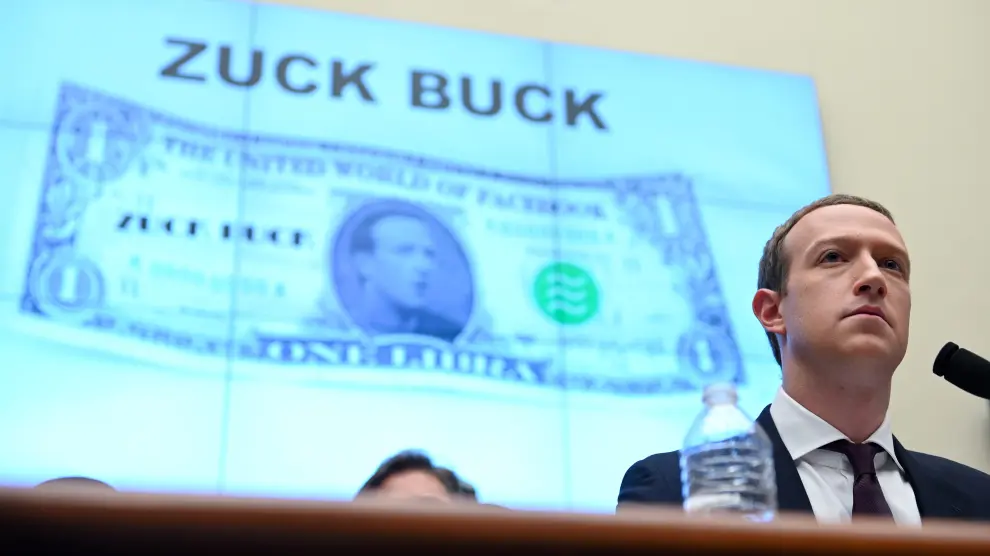 Zuckerberg ante los legisladores del Comité de Servicios Financieros de la Cámara de Representantes
