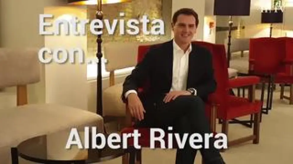 El presidente de Ciudadanos, Albert Rivera, habla de la despoblación, pactos de Estado y financiación económica, entre otras cuestiones en una entrevista para HERALDO.
