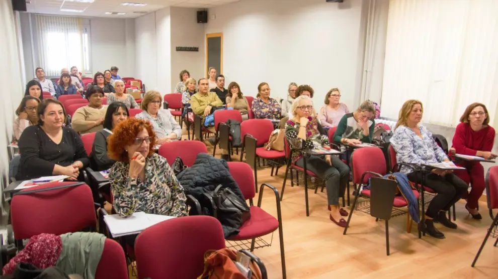 Asamblea realizada para presentar la campaña en Comisiones Obreras Aragón