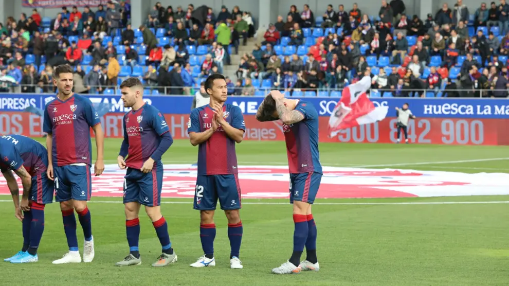 El partido entre la SD Huesca y el Oviedo