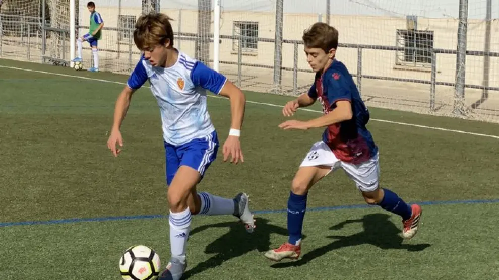 Fútbol. DH Infantil- Real Zaragoza vs. SD Huesca.