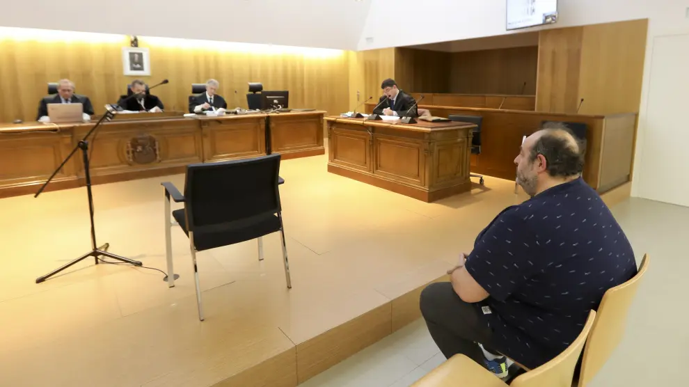 Imagen del juicio celebrado en la Audiencia Provincial de Huesca.