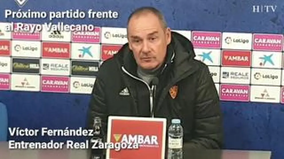Víctor Fernández, analiza el juego del Rayo Vallecano, rival del Real Zaragoza al que se enfrentará este sábado, a las 16.00, en Vallecas.