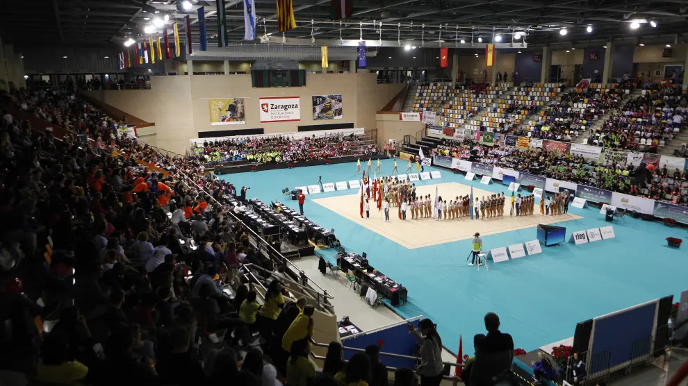 Campeonato de España de Conjuntos de Gimnasia Rítmica en Zaragoza
