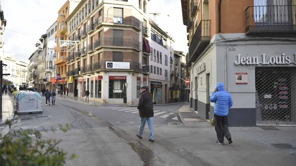 La reurbanización del Coso Bajo irá desde la calle Sancho Ramírez a la plaza de Santo Domingo