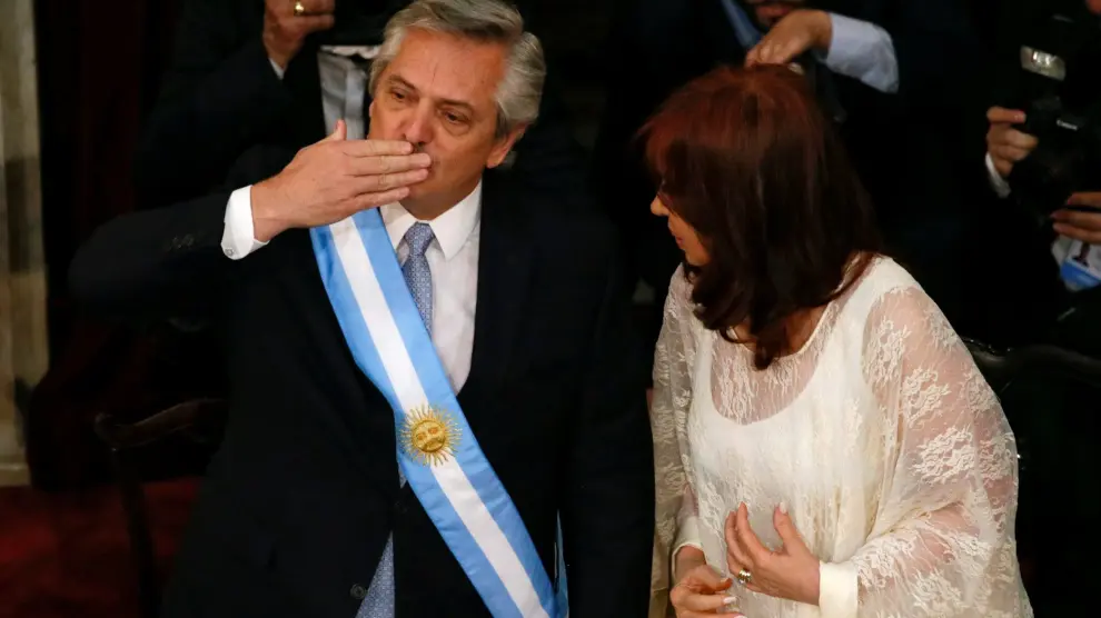 Toma de posesión de Alberto Fernández como presidente de Argentina.