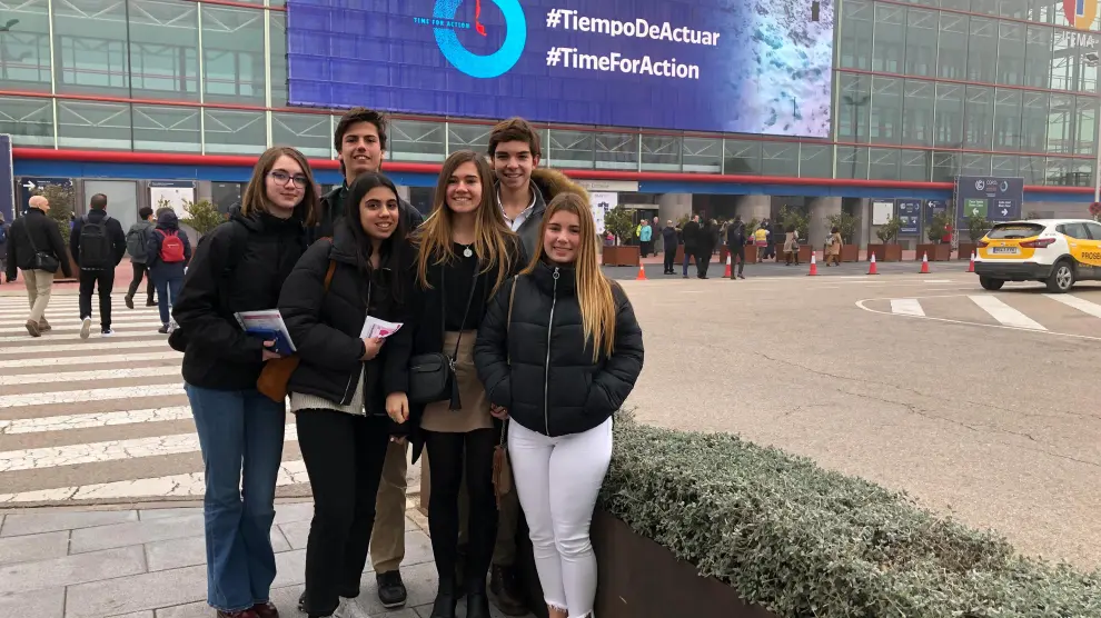 Alumnos del Colegio Alemán en la Cumbre del Clima de Madrid