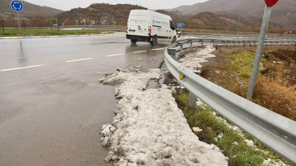 La normalidad vuelve a las carreteras de Huesca.