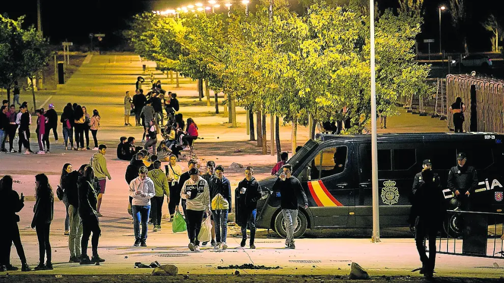 La agresión se produjo en un taxi tras abandonar el recinto ferial de Valdespartera