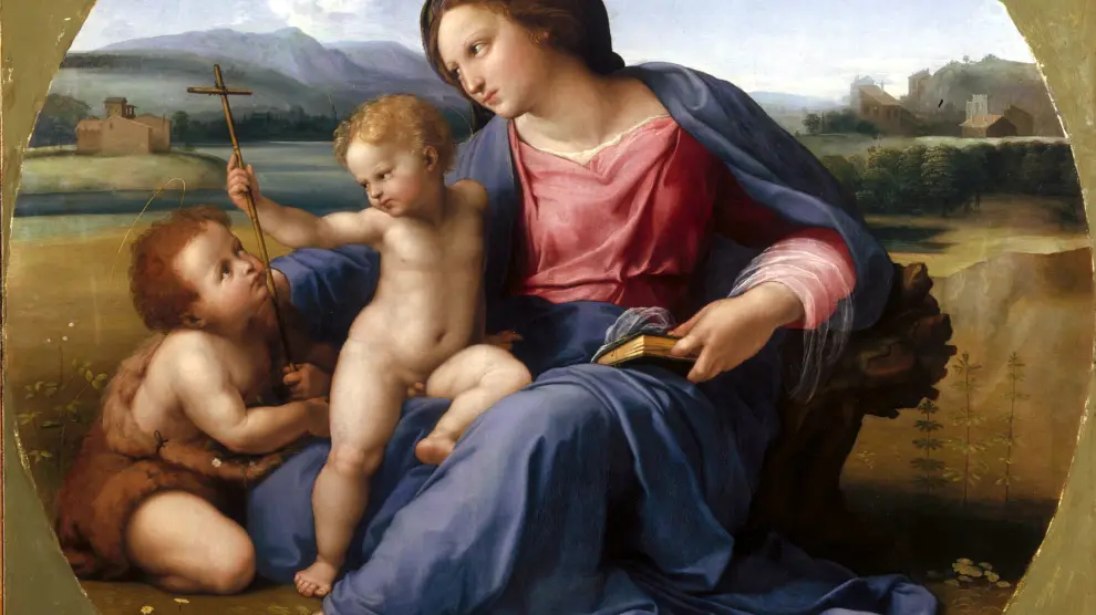'Alba Madonna' (1509-15011) del pintor renacentista Rafael.