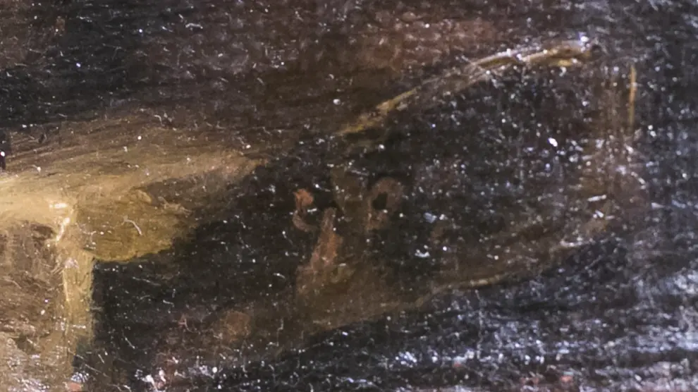 Detalle de la firma de Goya