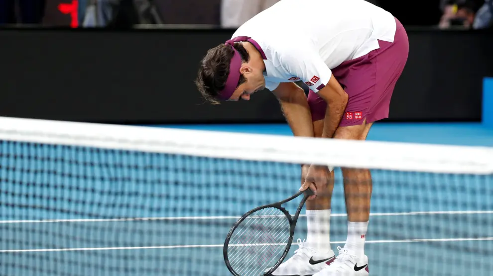 Roger Federer en el Abierto de Australia