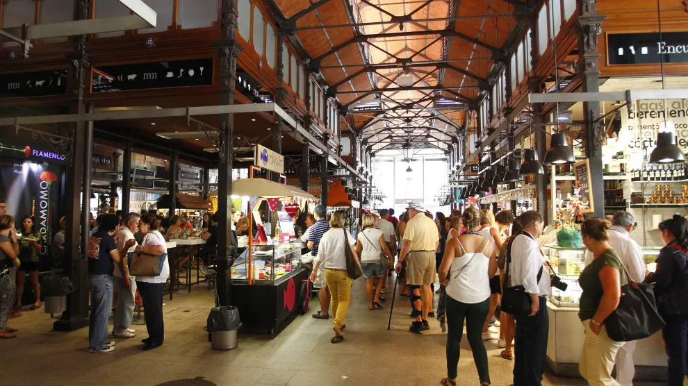 El popular Mercado de San Miguel de Madrid, una de las lonjas más famosas del mundo.