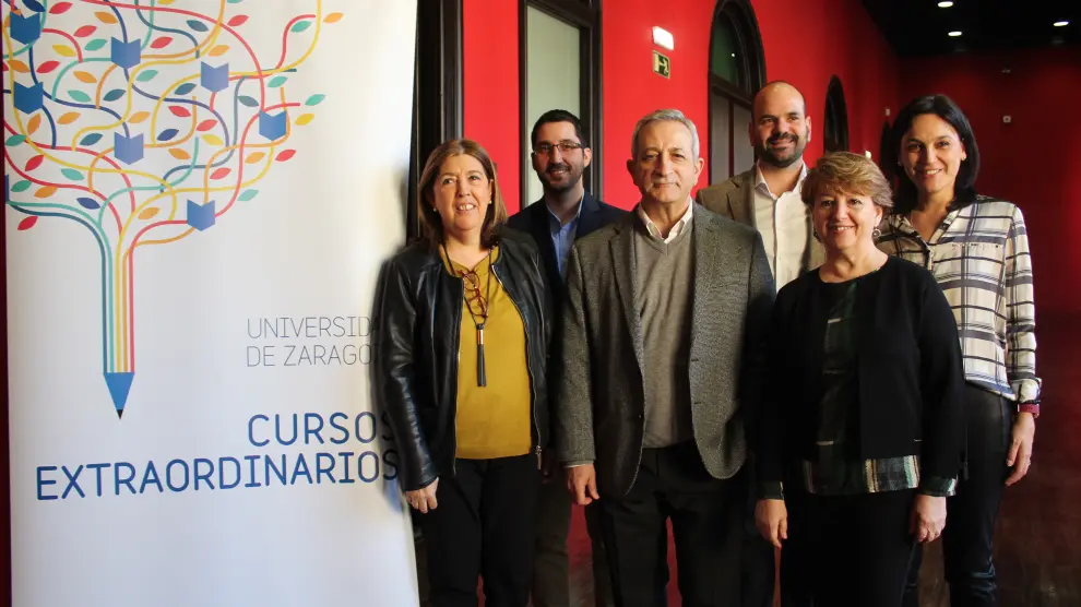 Presentación de la primera edición de invierno de sus Cursos Extraordinarios de la Universidad de Zaragoza
