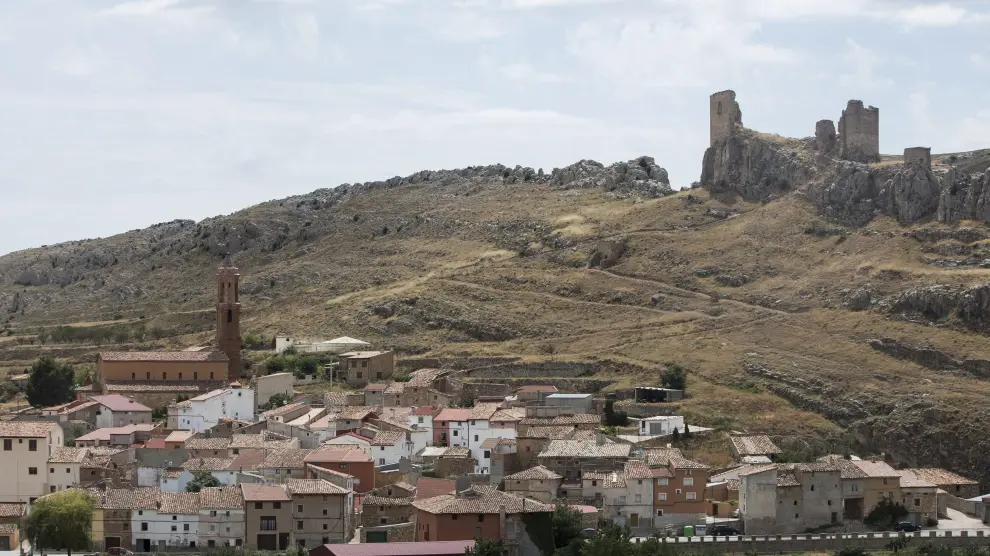 Imagen de Huesa del Común, en la comarca de las Cuencas Mineras.