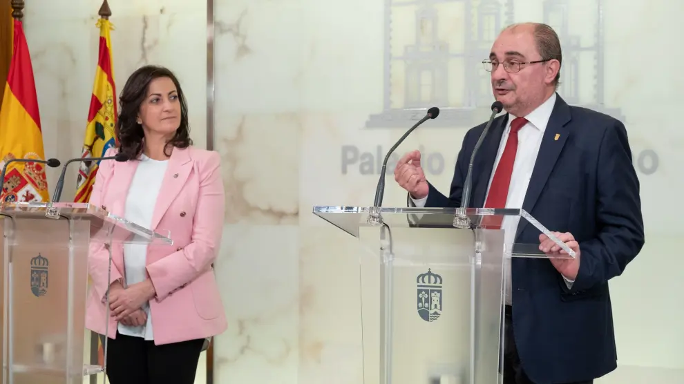 Presidentes de La Rioja y Aragón