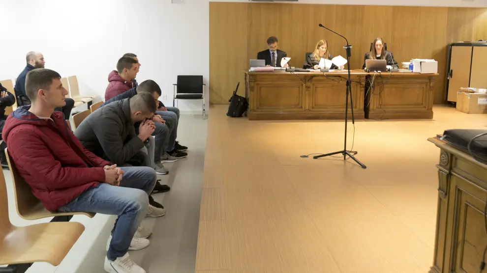 El macro juicio contra la banda de origen albanés se celebró a finales de diciembre en la Audiencia de Huesca.