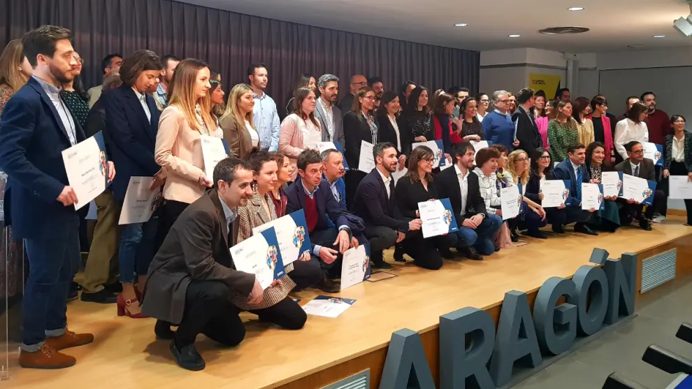 El IAJ reconoce a las empresas que colaboran con el regreso a casa del talento joven aragonés