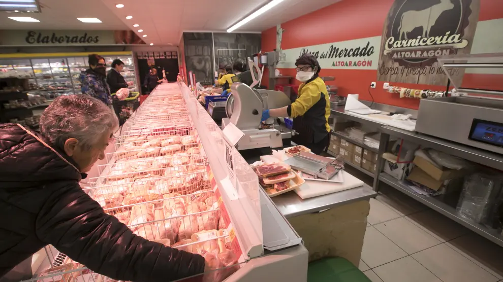 Los Supermercados Altoaragón garantizan el abastecimiento a toda la población.