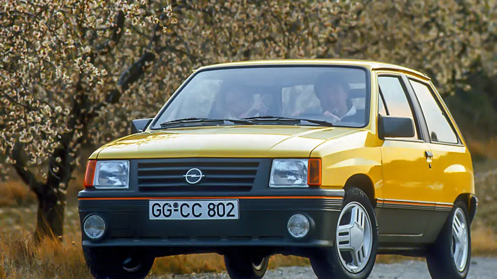 Opel Corsa de la primera generación que salió de Figueruelas