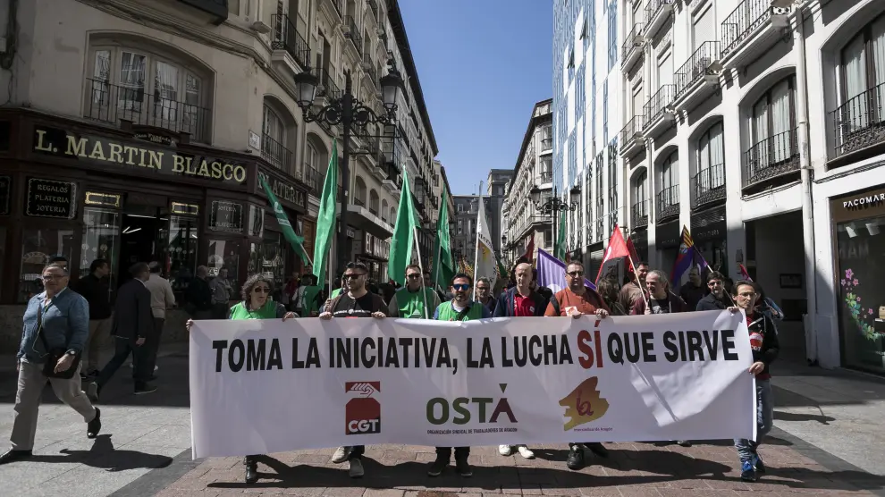 Imagen de archivo de la manifestación del Primero de Mayo de 2019