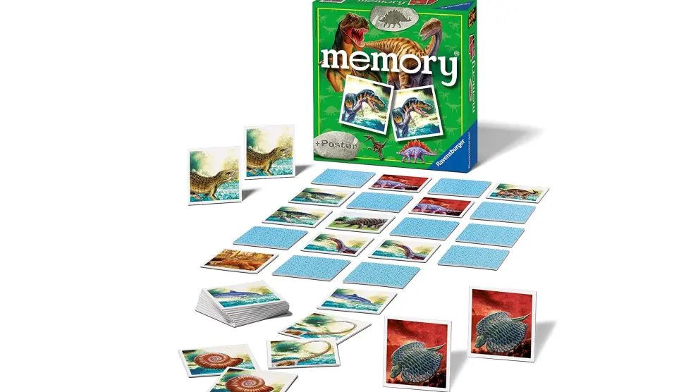 'Memory' temático de dinosaurios.