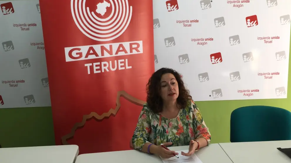 La concejala de Ganar Teruel en el Ayuntamiento de la capital, Anabel Gimeno.