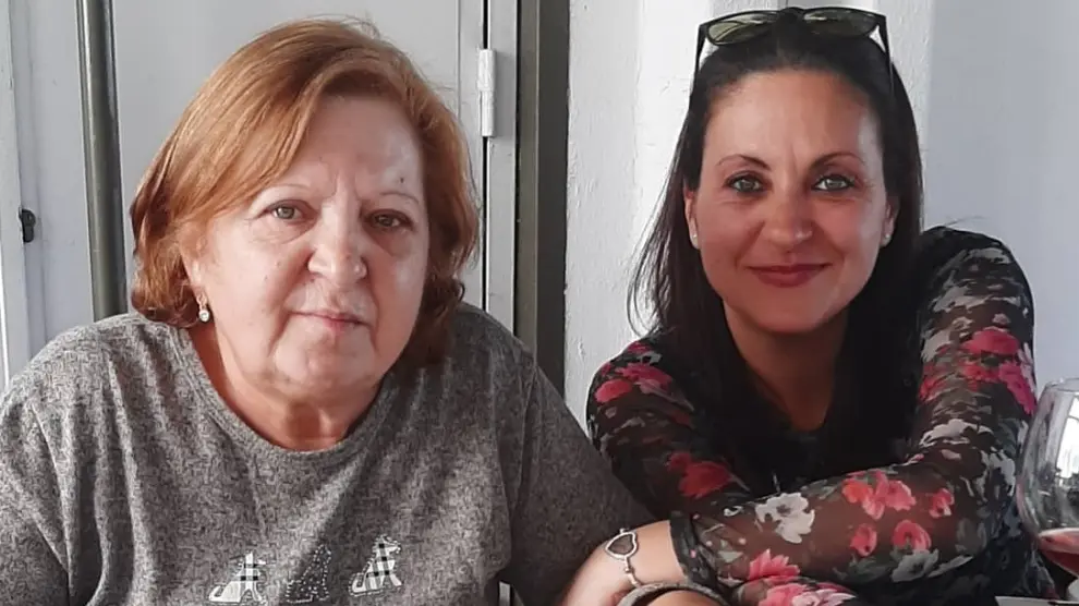 Día de la madre en cuarentena: Lorena Pascual y su madre.