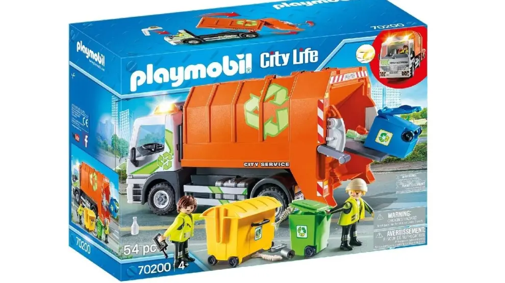 El camión de ecilaje, de Playmobil.