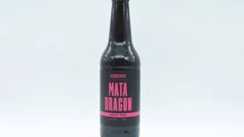 Cerveza Matadragón.